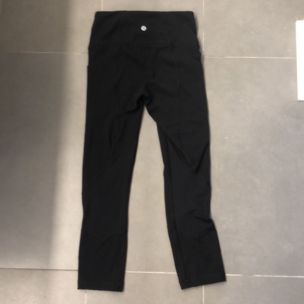 Black lululemon athletica leggings - Picture 2 of 5